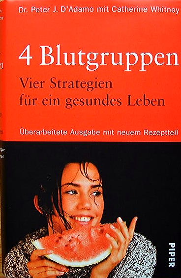 Foto vom Buch 4 Blutgruppen